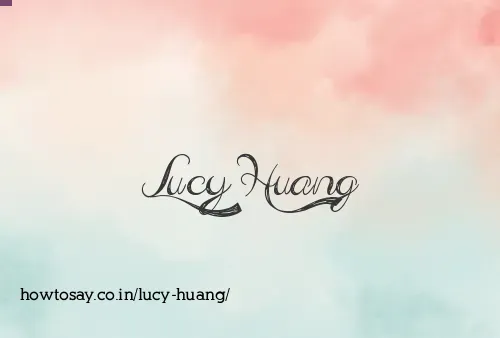 Lucy Huang