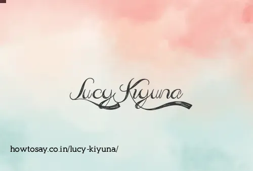 Lucy Kiyuna