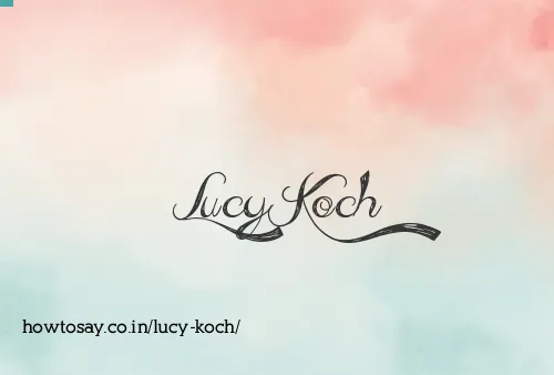 Lucy Koch