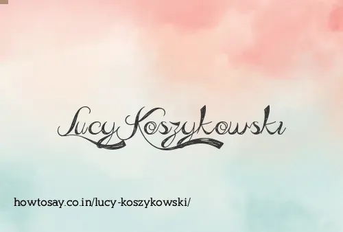 Lucy Koszykowski