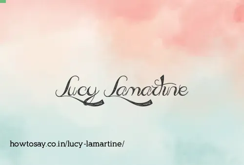 Lucy Lamartine