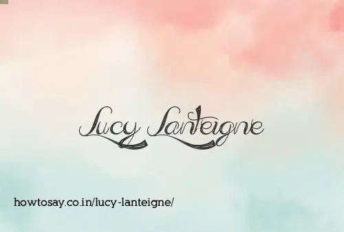 Lucy Lanteigne