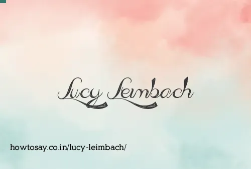 Lucy Leimbach