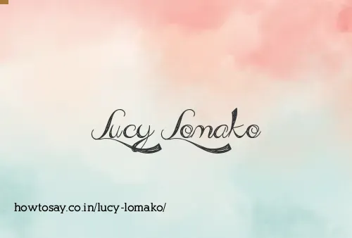Lucy Lomako