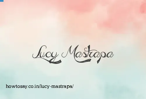Lucy Mastrapa