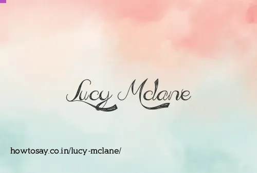 Lucy Mclane