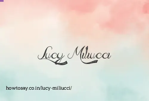 Lucy Miliucci