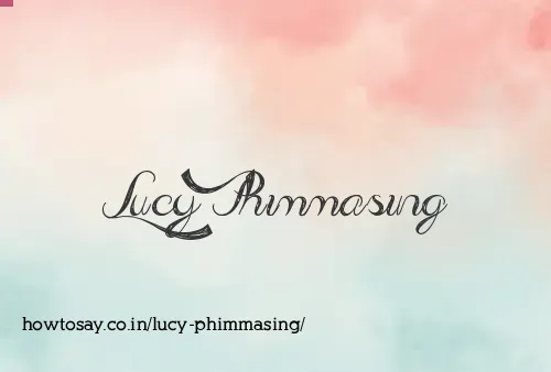 Lucy Phimmasing