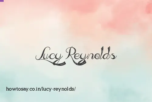 Lucy Reynolds
