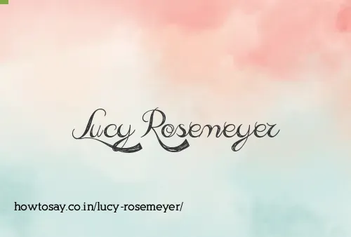 Lucy Rosemeyer
