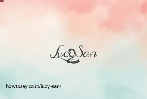 Lucy San