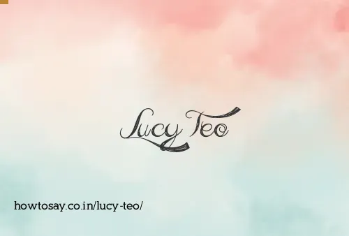Lucy Teo