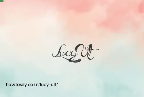 Lucy Utt