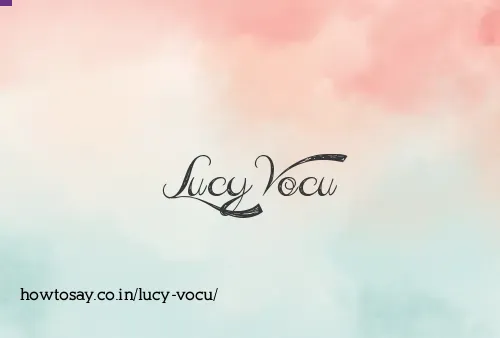 Lucy Vocu