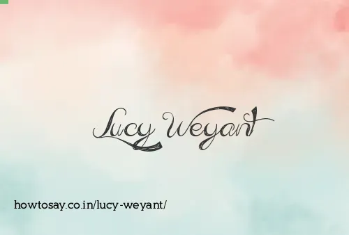 Lucy Weyant