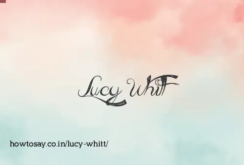 Lucy Whitt