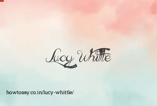 Lucy Whittle