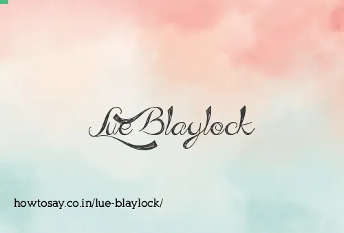Lue Blaylock