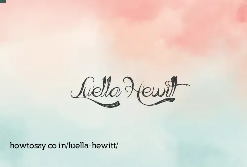 Luella Hewitt