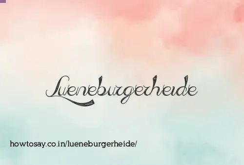 Lueneburgerheide