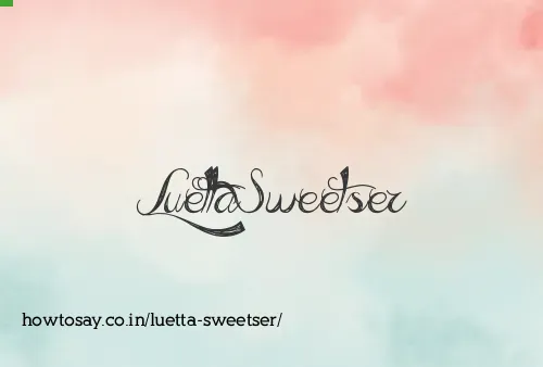 Luetta Sweetser