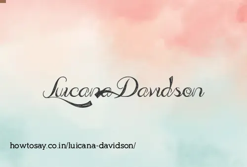 Luicana Davidson