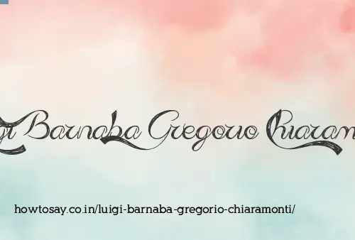 Luigi Barnaba Gregorio Chiaramonti