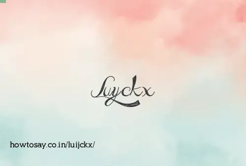 Luijckx