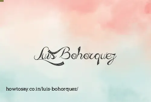 Luis Bohorquez