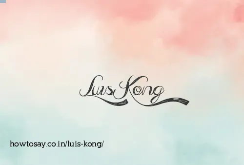 Luis Kong