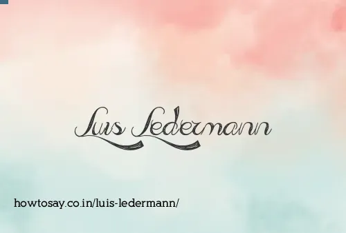 Luis Ledermann