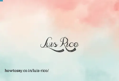 Luis Rico