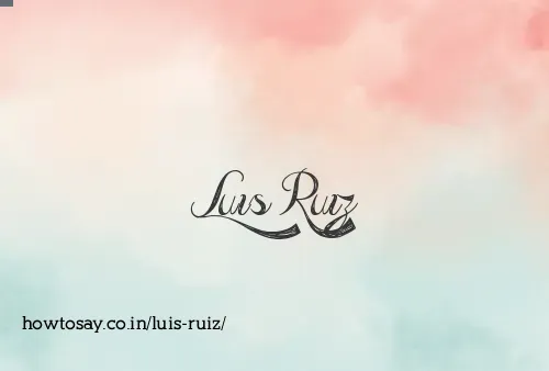 Luis Ruiz