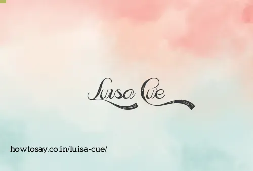 Luisa Cue