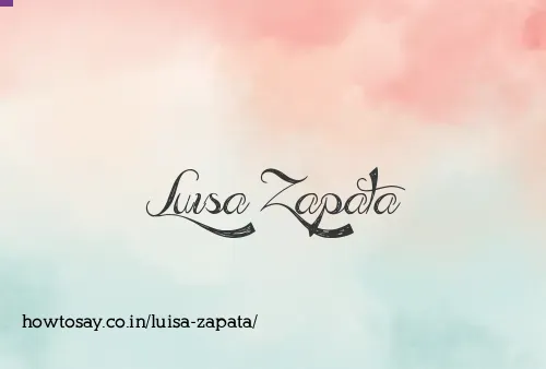 Luisa Zapata