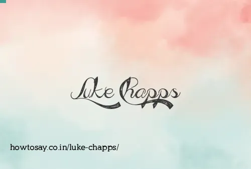 Luke Chapps