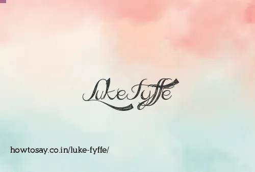 Luke Fyffe