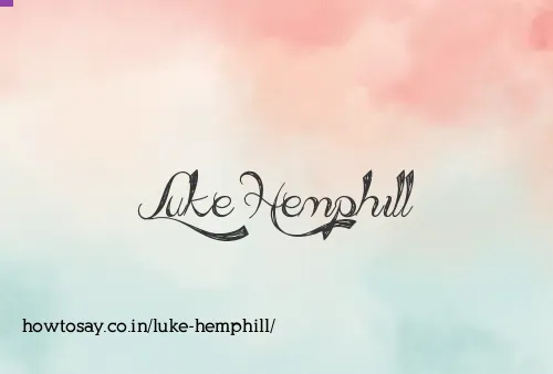 Luke Hemphill