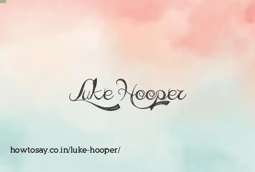 Luke Hooper