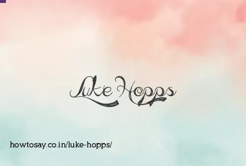 Luke Hopps
