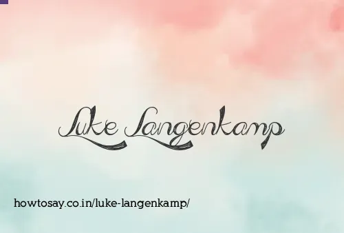 Luke Langenkamp