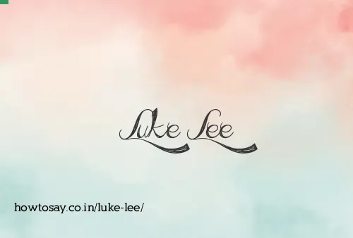 Luke Lee