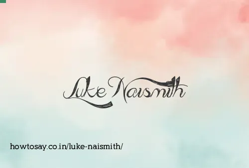 Luke Naismith