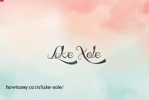 Luke Xole