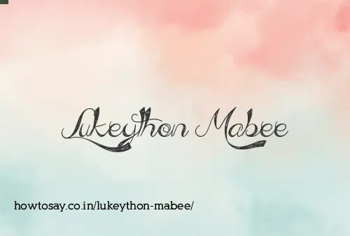 Lukeython Mabee