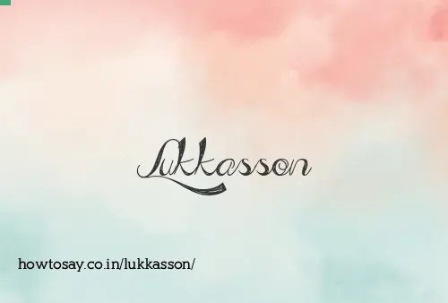 Lukkasson