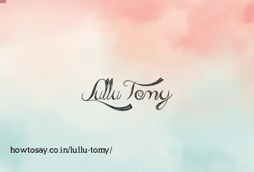 Lullu Tomy