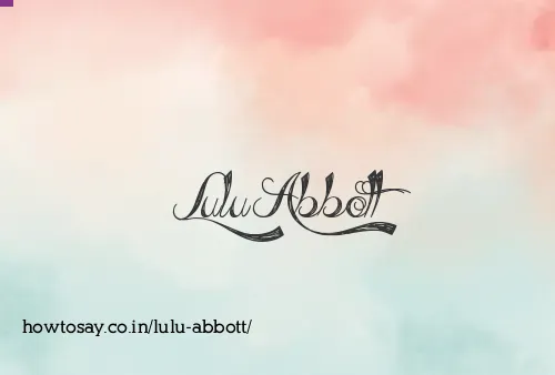Lulu Abbott