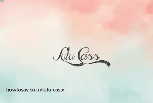 Lulu Cass