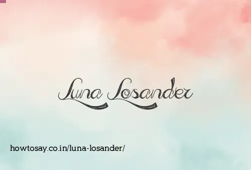 Luna Losander